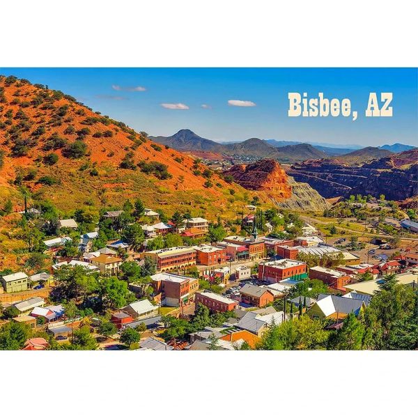 BISBEE, AZ - 2 Image 3D Magnet for Refrigerator, Whiteboard, Locker Discount