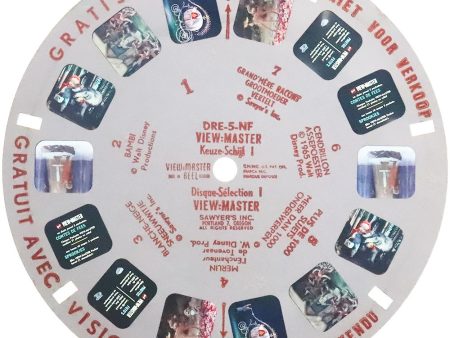 DRE-5-NF - Picture Tour of Classic Children s Stories - View-Master Demonstration Reel - vintage - Sale