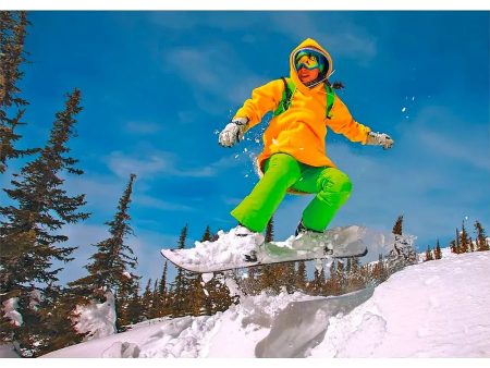 Winter Sports - Snowboarder - 3D Lenticular Postcard Greeting Card - NEW Hot on Sale