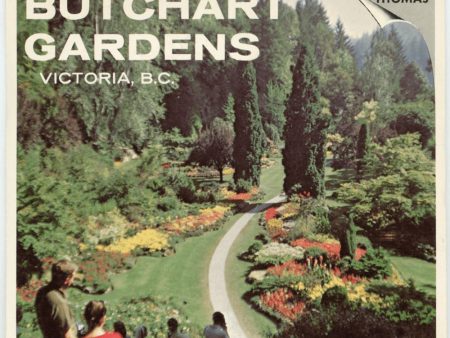 ViewMaster - The Butchart Gardens - A016 - Vintage -3 Reel Packet - 1960s views Cheap