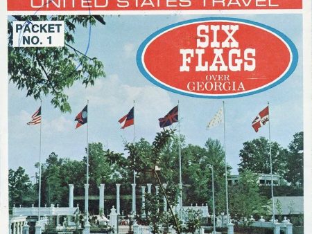 Six Flags over Georgia - View-Master 3 Reel Packet - vintage - (A917-G3B) Sale