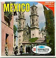 Mexico - Edition A - Views-Master - Vintage - 3 Reel Packet - 1960s views - B001 Online