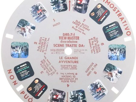 DRE-7-I - Scene Tratte Da Le Grandi Avventure - View-Master Demonstration Reel - vintage Supply