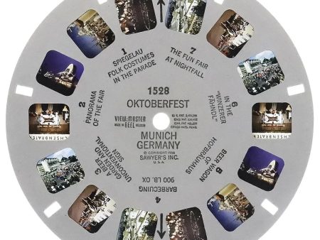 1528 - OKTOBERFEST - View-Master - Single Reel - vintage Online now