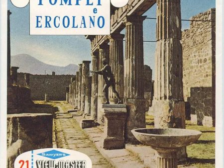 Pompei e Ercolano - Pompeii and Herculaneum - View-Master 3 Reel Packet - 1960s Views - Vintage - (zur Kleinsmiede) - (C057-BS6) Discount