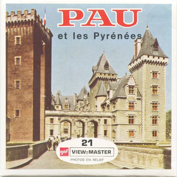 Pau et les Pyrénées - View-Master 3 Reel Packet - vintage - C198-F-BG1 Sale