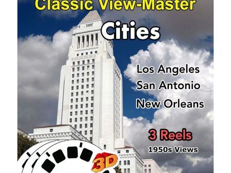 Los Angeles, San Antonio and New Orleans - Vintage Classic View-Master - 1950s views Sale