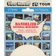 Bandelier National Park - View Master 2 Reel Set on Card - 1987 views - vintage - (8002) Online now