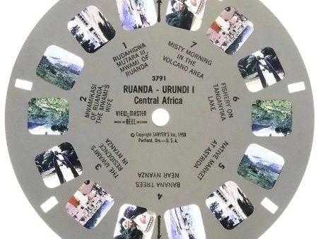 3791 - Ruanda - Urandi I - View-Master - Vintage Single Reel Sale