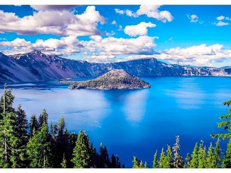 Crater Lake, Oregon - 3D Lenticular Postcard Greeting Card - NEW Online now