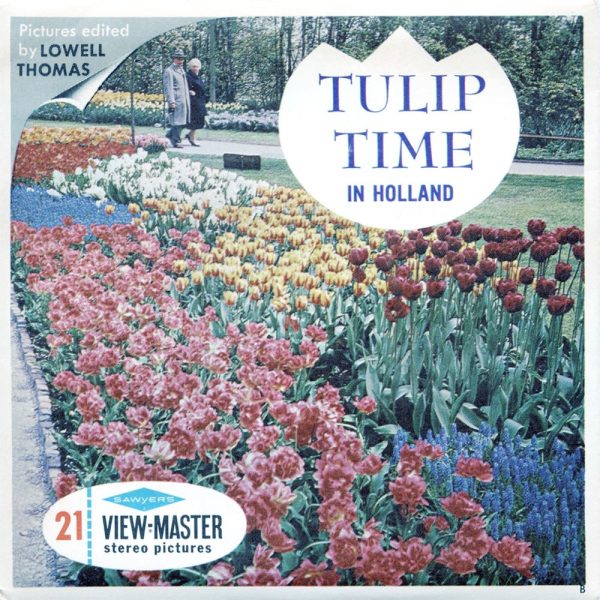 Tulip Time in Holland - View-Master 3 Reel Packet - vintage - C385-S6B Online Sale