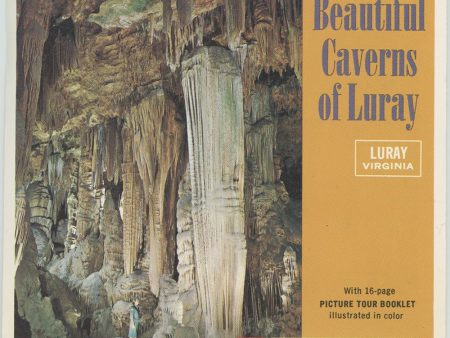 Beautiful Caverns of Luray - View-Master 3 Reel Packet- 1960 s view - vintage - (PKT-A829-G1) Online now