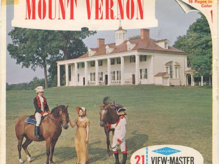 Mount Vernon - View-Master 3 Reel Packet - 1960s views - vintage - A812-S6A For Discount