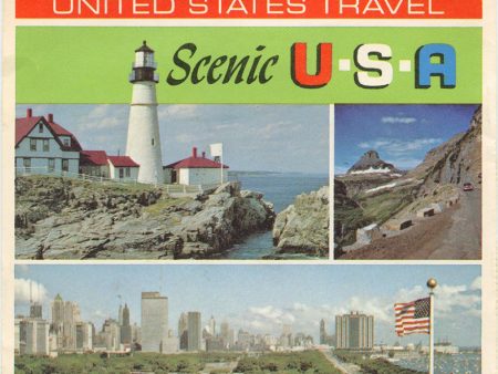 Scenic U.S.A. - View-Master 3 Reel Packet - 1960s views - vintage - A996-G3C Fashion