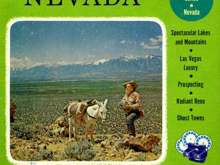 Nevada - Vacationland Series - View-Master  3 Reel Packet - 1950s views - vintage - (PKT-NV-S3) Fashion