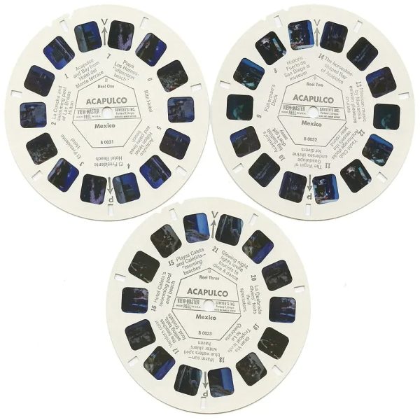 Acapulco - View-Master 3 Reel Packet - 1960s - views - vintage - (B003B-S6B) Online Sale