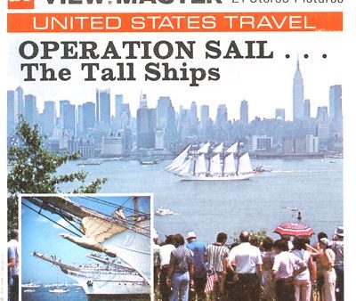 Operation Sail - The Tall Ships - View-Master 3 Reel Packet - 1976 - vintage - (A669-G5A) For Sale