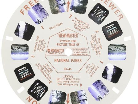 DR-46G - National Parks - View-Master Single Reel - vintage - (DR-46-G) Online