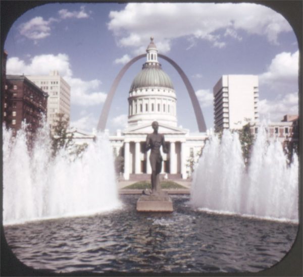 St. Louis Riverfront - View-Master 3 Reel Packet - vintage - A456-G3A Hot on Sale