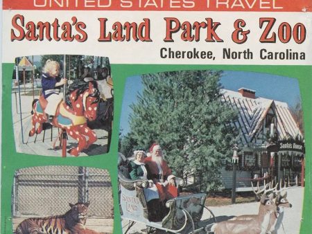 Santa s Land Park and Zoo - View-Master 3 Reel Packet - 1976 views - vintage - A895-G5A Online Hot Sale