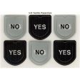 Yes & No Paperclip 3D Action Lenticular Postcard Greeting Card - NEW Hot on Sale