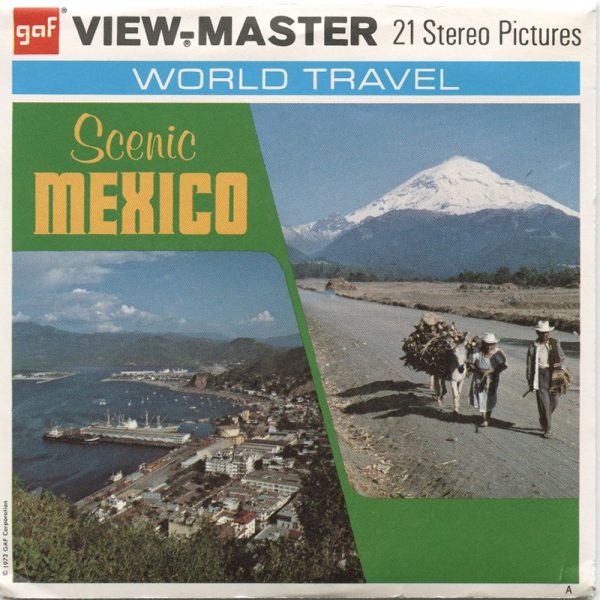 Scenic Mexico - View-Master 3 Reel Packet - 1970s views - vintage - F001-G3A Online now