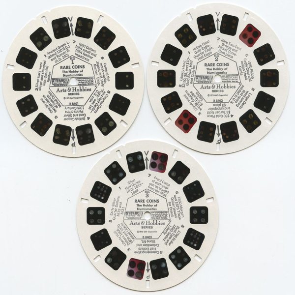 Rare Coins - View-Master 3 Reel Packet - 1970s - vintage - (B840-G3A) For Cheap