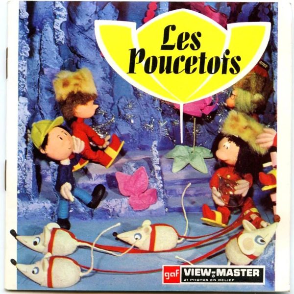 Les Poucetofs - View-Master 3 Reel Packet - 1970s - vintage - B459F-BG3 Online Sale