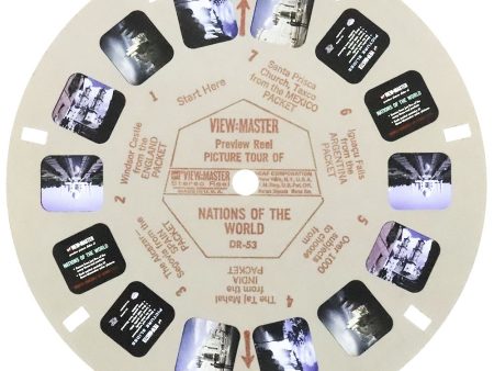 DR-53G - Nations of the World - View-Master Single Reel - vintage - (DR-53-G) Online Hot Sale