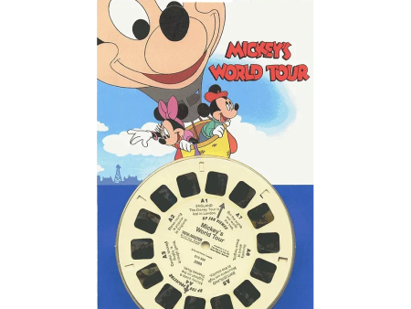 Mickey s World Tour - View-Master 3 Reel Set on Card - NEW - 3080 Sale