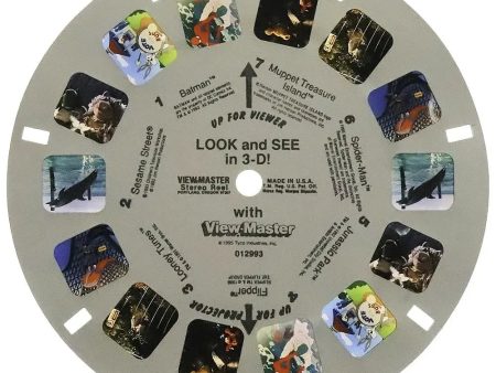 1995 - Look and See in 3-D! with View-Master - Demonstration Reel - View-Master Single Reel - vintage - (012993) For Cheap