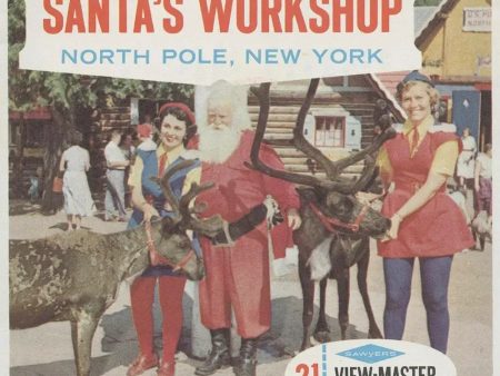 Santa s Workshop - View-Master 3 Reel Packet - 1960s views - vintage - ECO-A660-S6 Online now