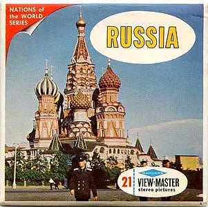 Russia - View-Master - Vintage - 3 Reel Packet - 1960s views -(PKT-B213-S6A) Cheap