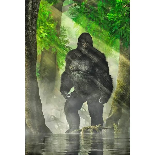 BIGFOOT - 2 Image 3D Magnet for Refrigerator, Whiteboard, Locker Online Hot Sale