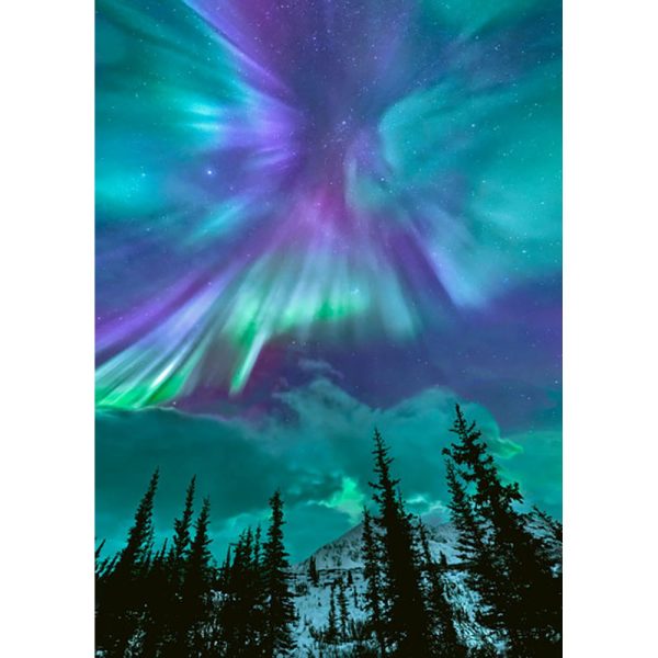 Aurora Borealis #14 - 3D Lenticular Postcard Greeting Card - NEW Online