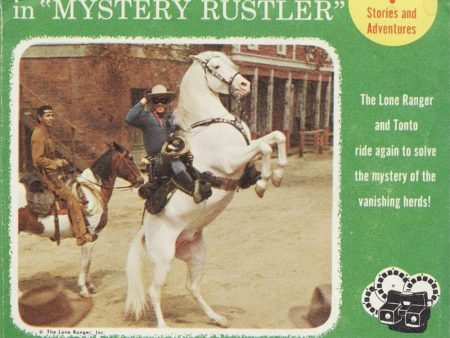 Lone Ranger - Mystery Rustler - View-Master 3 Reel Packet - 1960s - vintage - B465-S4 Online