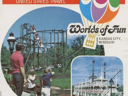 Worlds of Fun - View-Master 3 Reel Packet - 1975 - vintage - A461-G3A Online now