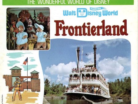 Frontierland - View-Master 3 Reel Packet - 1970s Views - Vintage - (ECO-A951-G3A-b) Sale