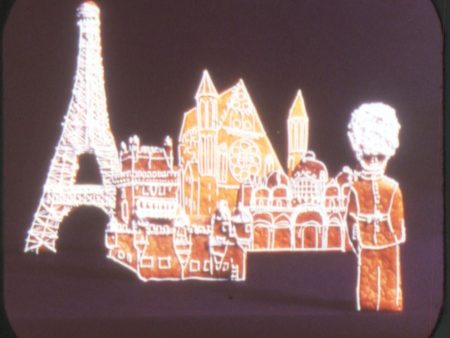 Gingerbread - View-Master Test Reel - 2005 cookies in shape of famous landmarks - vintage Online now