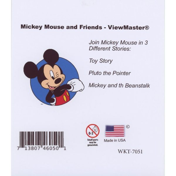 Mickey Mouse - World of Disney - View-Master 3 Reel Set - NEW  (7051) For Cheap