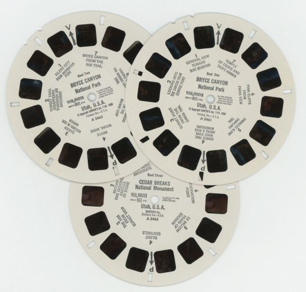 Bryce Canyon National Park - 1970 s  View-Master 3 Reel Set - vintage Cheap