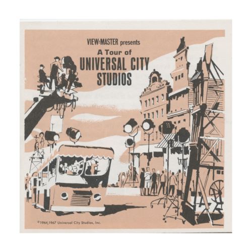 Universal City Studios - View-Master 3 Reel Packet  - vintage - B477-G1B For Cheap