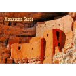 MONTEZUMA CASTLE - 2 Image 3D Magnet for Refrigerator, Whiteboard, Locker Fashion