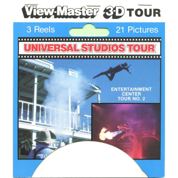 Universal Studios Hollywood - Jaws - No.2 - View-Master 3 Reel Set - 1980s - vintage - 5361 Online Sale