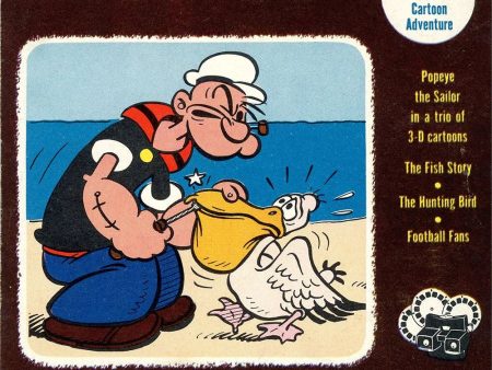 Popeye - View-Master 3 Reel Packet - 1950s - Vintage - (PKT-B527-S4) Supply