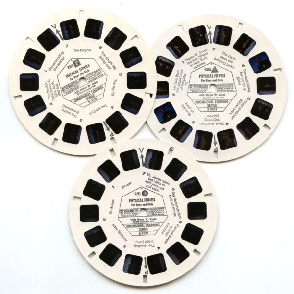 Physical Fitness   - View-Master-  Vintage - 3 Reel Packet - 1970s views ( ECO-B952-G1) Discount