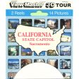 California State Capitol Sacramento - View-Master 2 Reel Set - 1980s views - vintage - 8003 Cheap