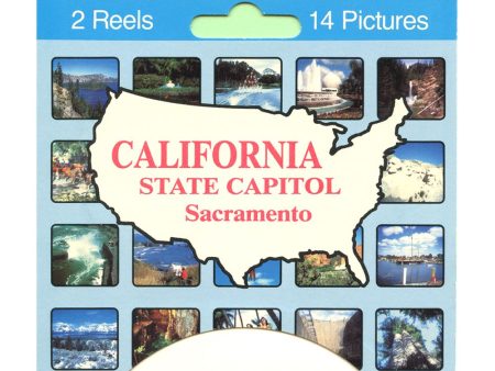 California State Capitol Sacramento - View-Master 2 Reel Set - 1980s views - vintage - 8003 Cheap