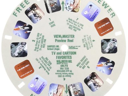 DR-72 - TV and Cartoon Favorites - View-Master Single Reel - vintage - (DR-72) Sale