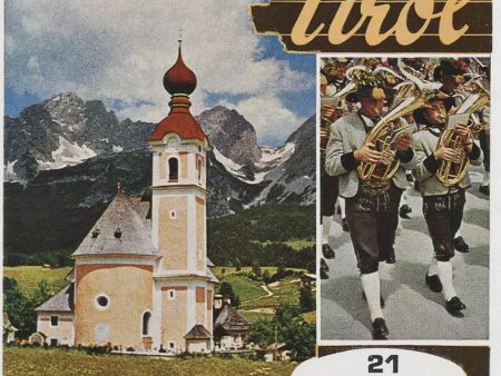 Tyrol - View-Master 3 Reel Packet - vintage - C655-BG3 Cheap